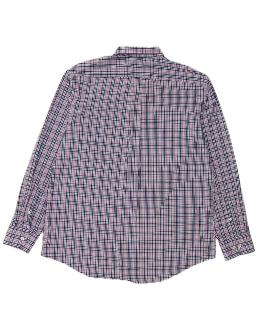 IZOD Muška flanelska košulja, veliki ljubičasti karirani pamuk