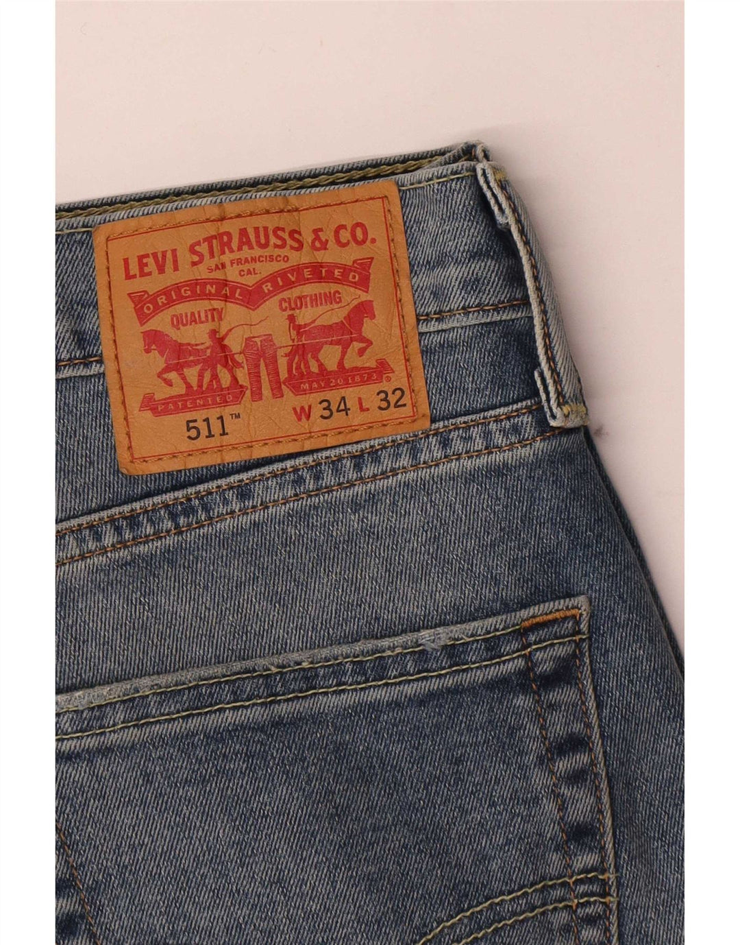 Levi's muške 511 uske traperice W34 L29 plave