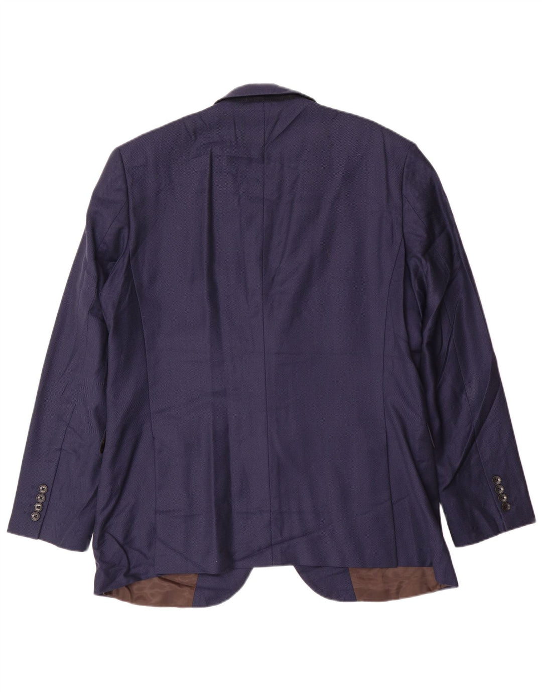 ERMENEGILDO ZEGNA Muški sako sa 2 gumba UK 44 2XL Mornarsko plava vuna