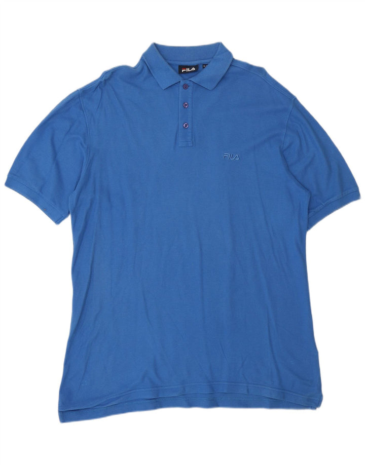 Fila muška polo majica XL plavi pamuk