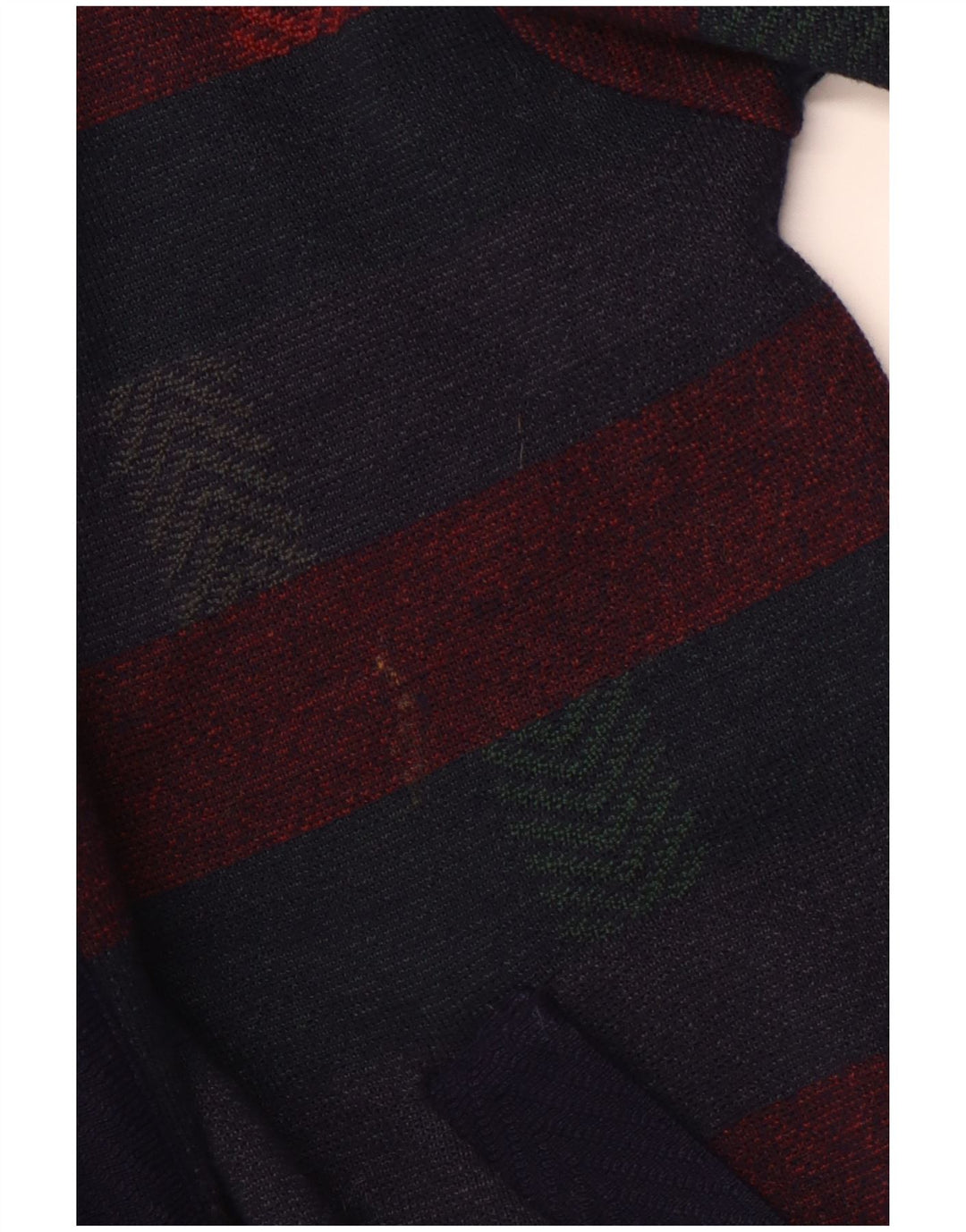 PIERRE SANGAN Muški džemper XL na vunene tamnoplave pruge