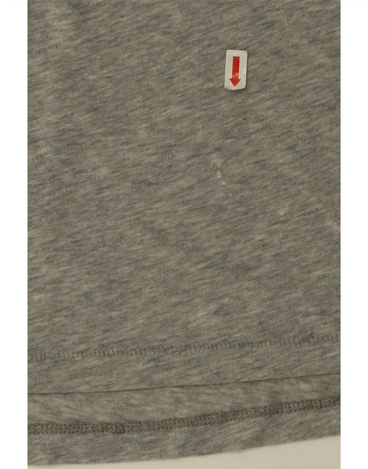 Nike ženska majica kratkih rukava prekomjernih dimenzija UK 16 Large Grey Flected