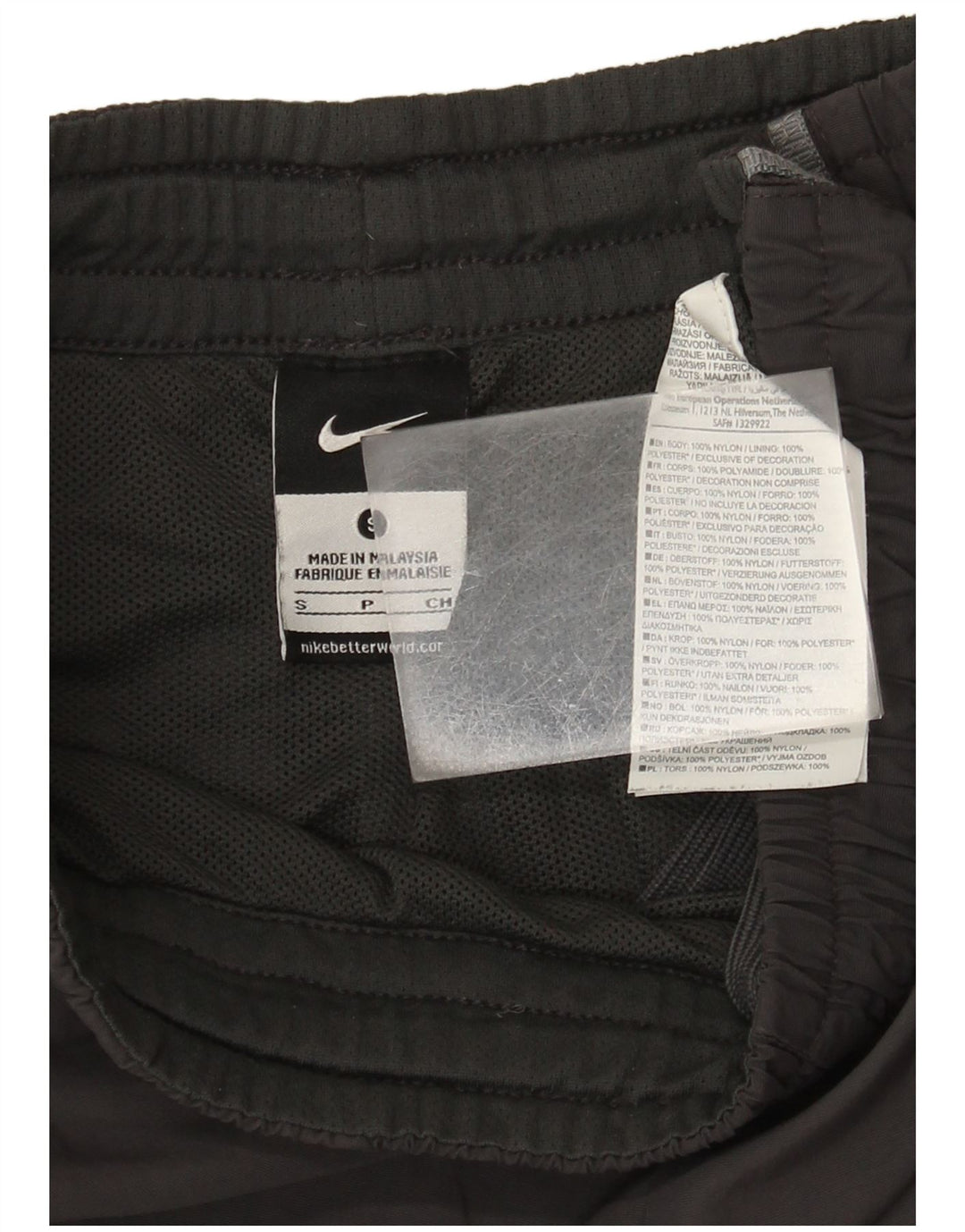 Nike muške kratke hlače za plivanje, male sive najlonske hlače