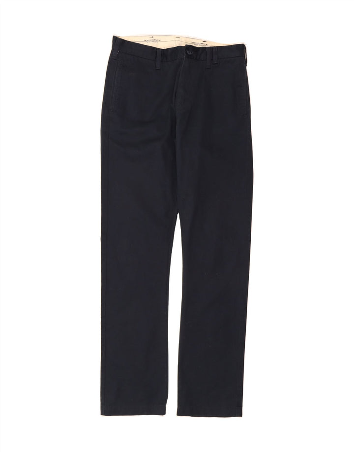 LEE Mens Regular Chino Trousers W31 L34 Navy Blue Cotton Vintage Lee and Second-Hand Lee from Messina Hembry 