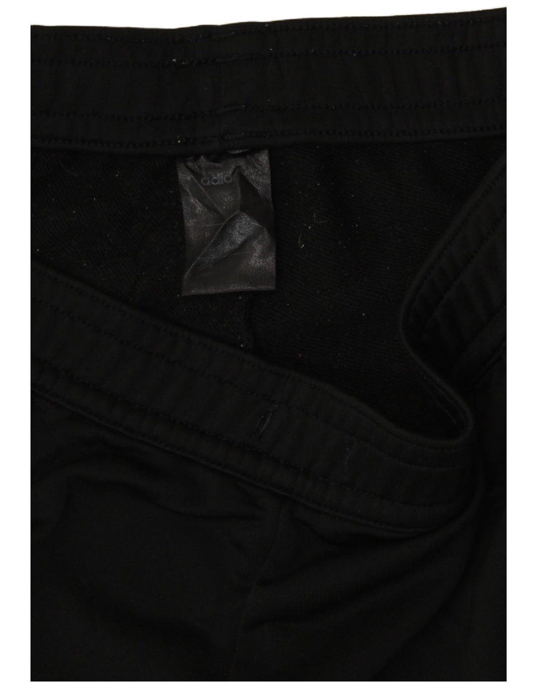 ADIDAS Womens Tracksuit Trousers Joggers UK 12/14 Medium Black Polyester