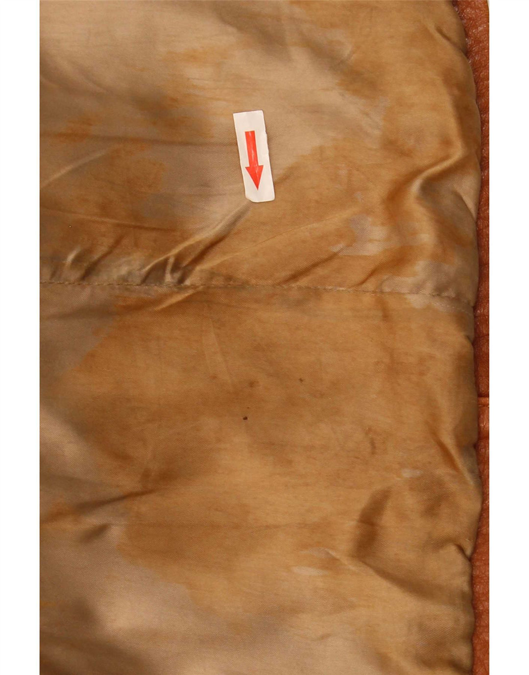 Vintage ženski kožni kaput IT 52 2XL smeđi