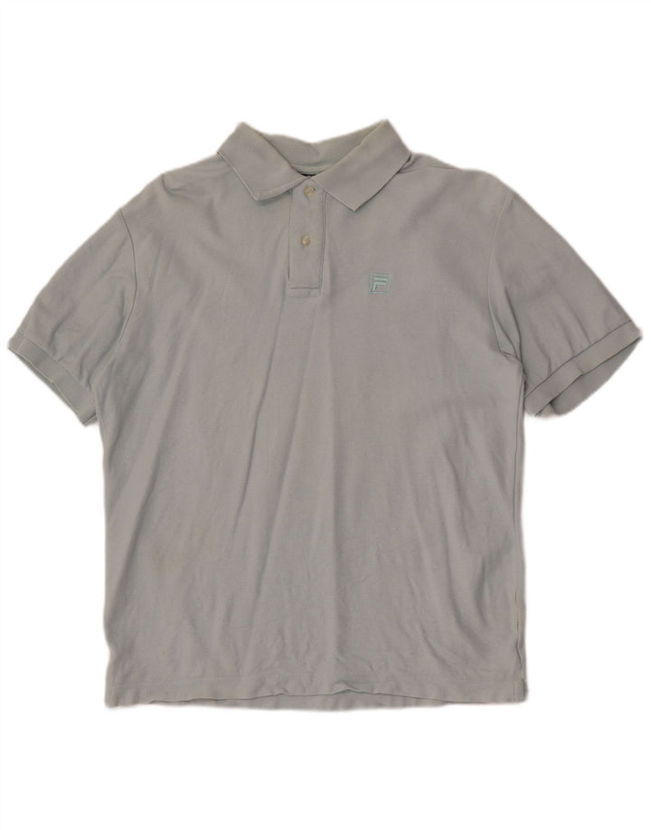 Fila muška polo majica velika siva pamuk