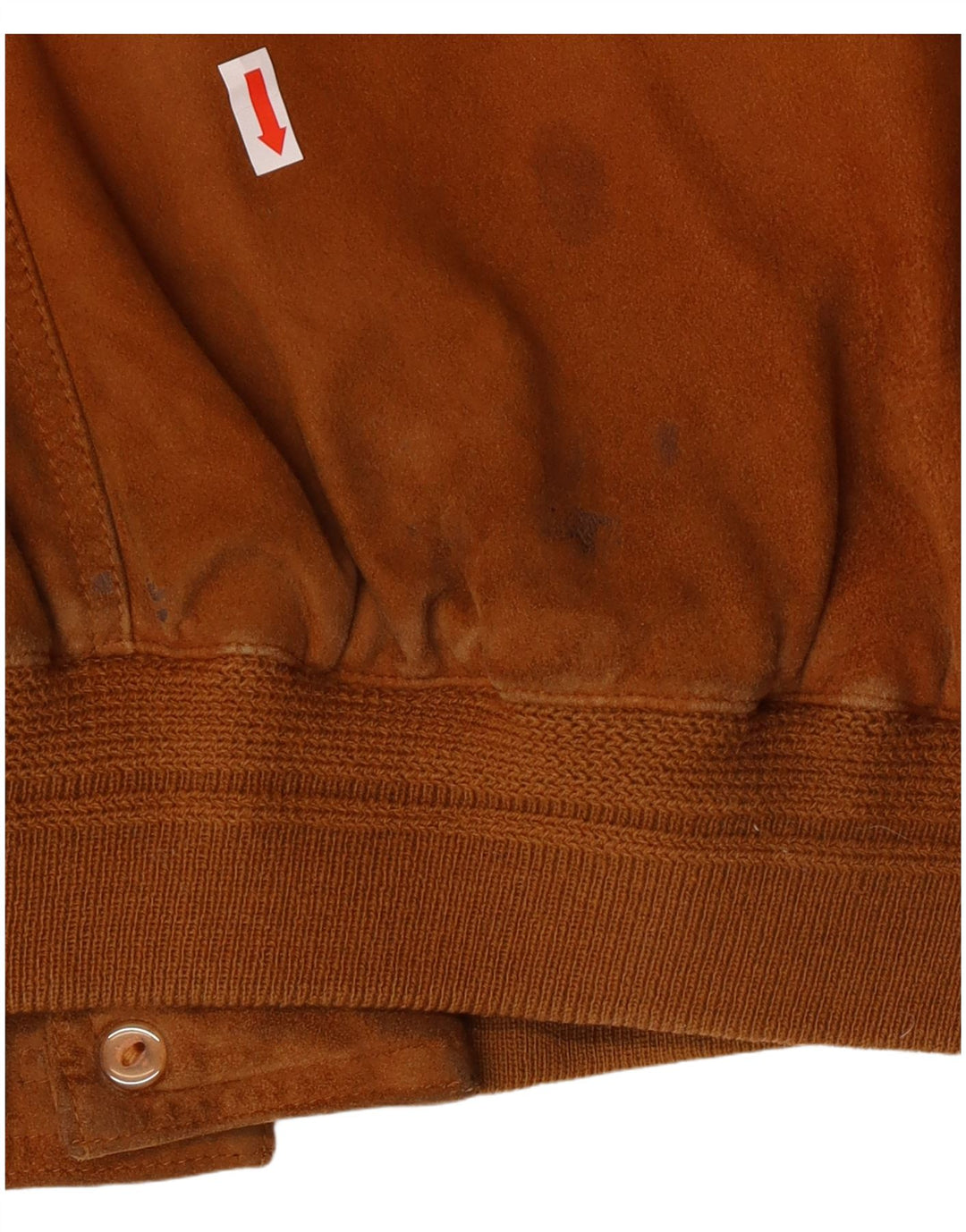 VINTAGE muška bomber jakna od brušene kože UK 42 XL smeđa koža