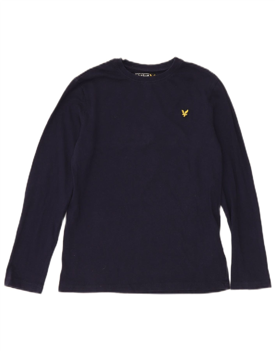LYLE & SCOTT Majica dugih rukava za dječake 12-13 godina, tamnoplavi pamuk