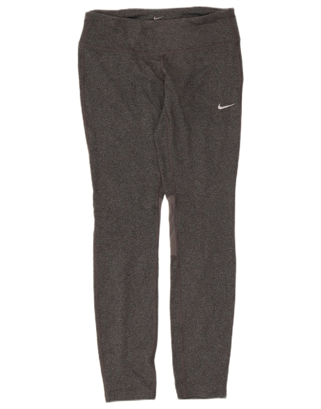 NIKE Ženske Dri Fit Leggings UK 10 Male sive fleke