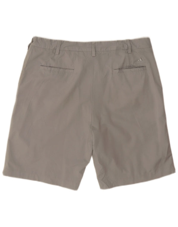 Adidas muške chino kratke hlače W38 XL sivi poliester