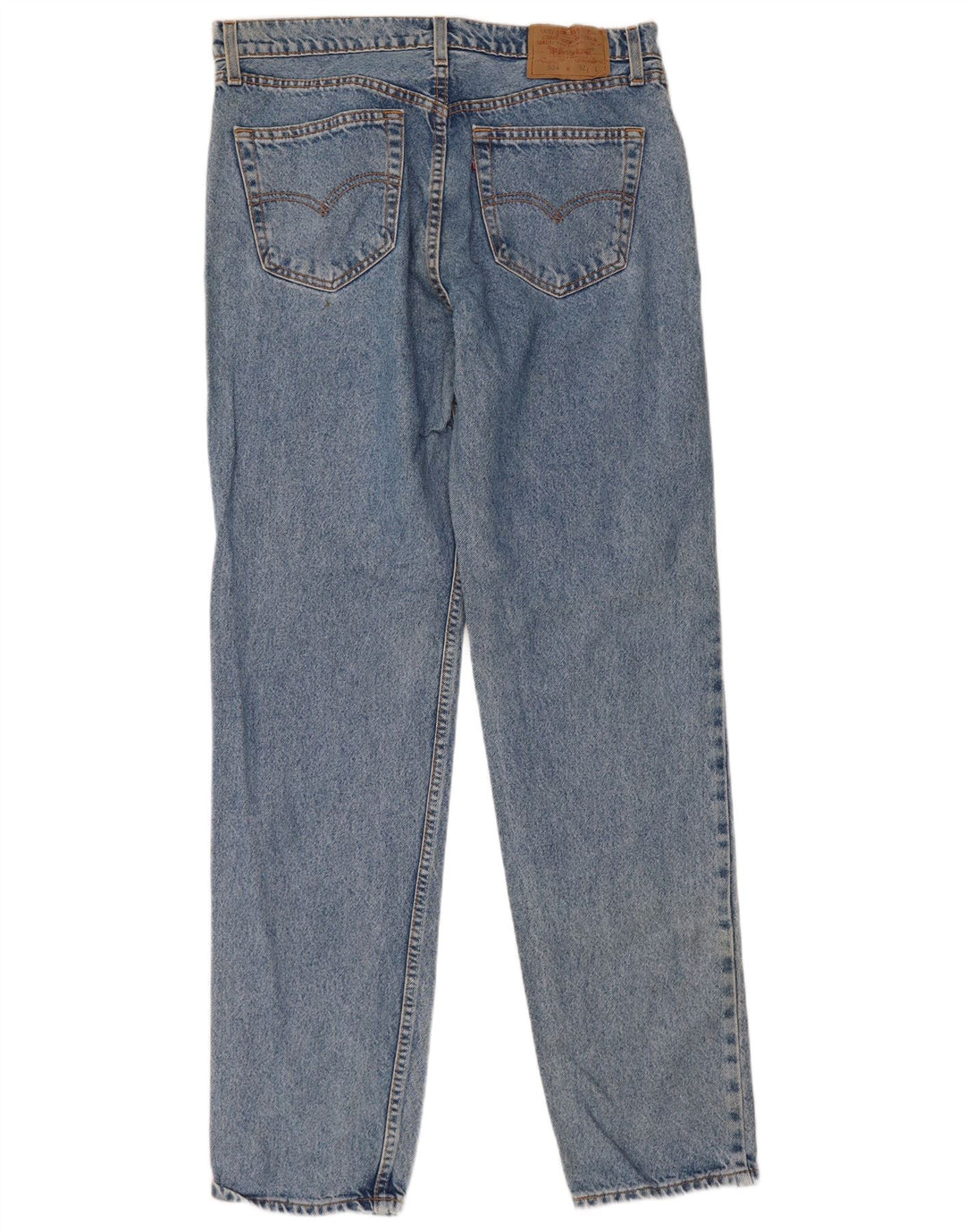 Levi's muške 504 ravne traperice W36 L34 plavi pamuk