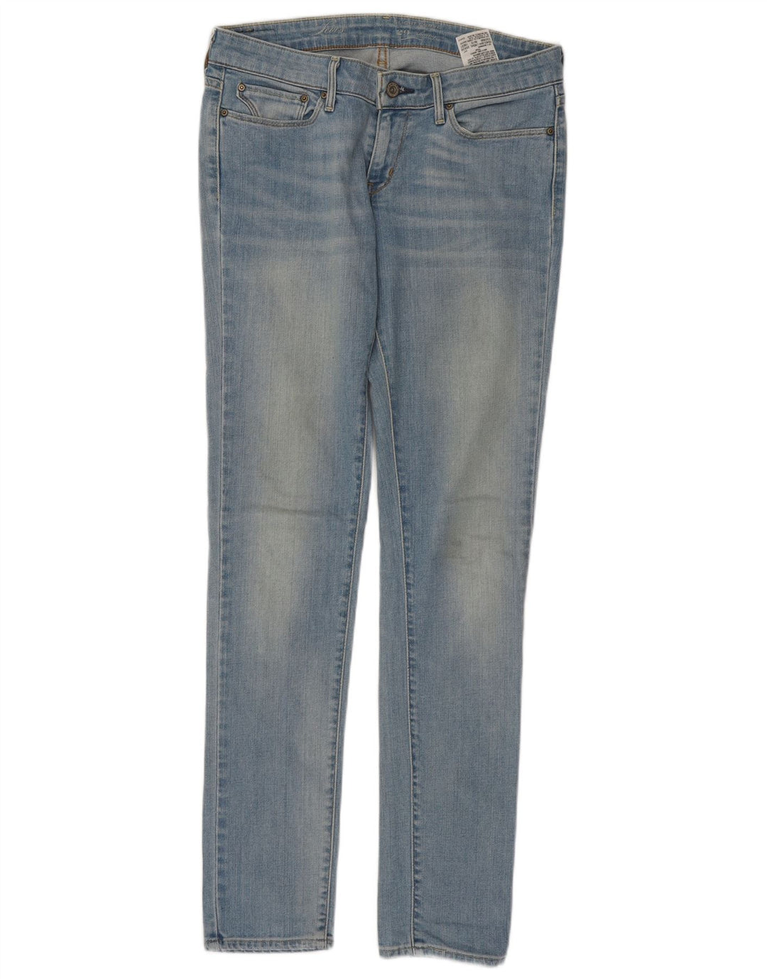 Levi's uske traperice blagih oblina W29 L34 plavi pamuk
