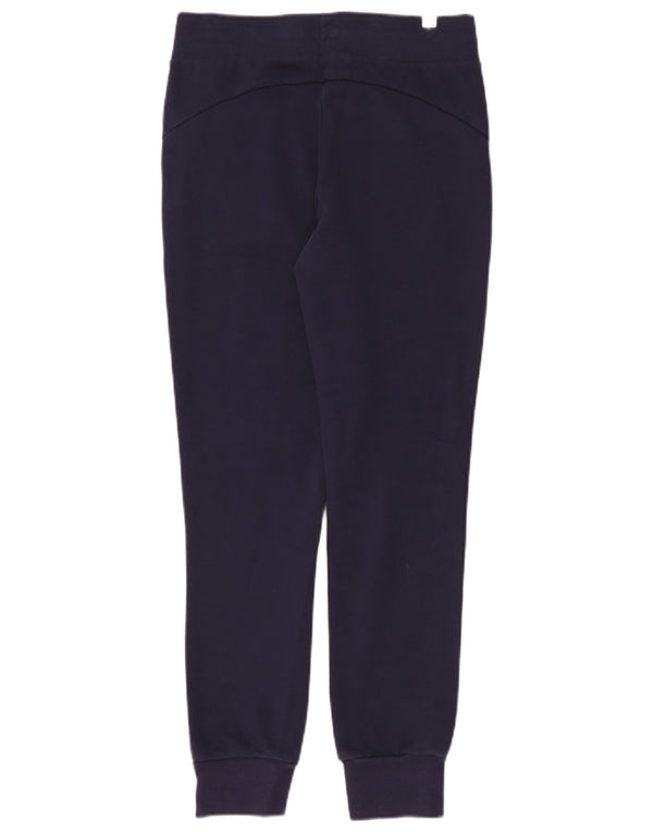 Puma Ženska trenirka Hlače Joggers UK 10 Small tamnoplavi pamuk