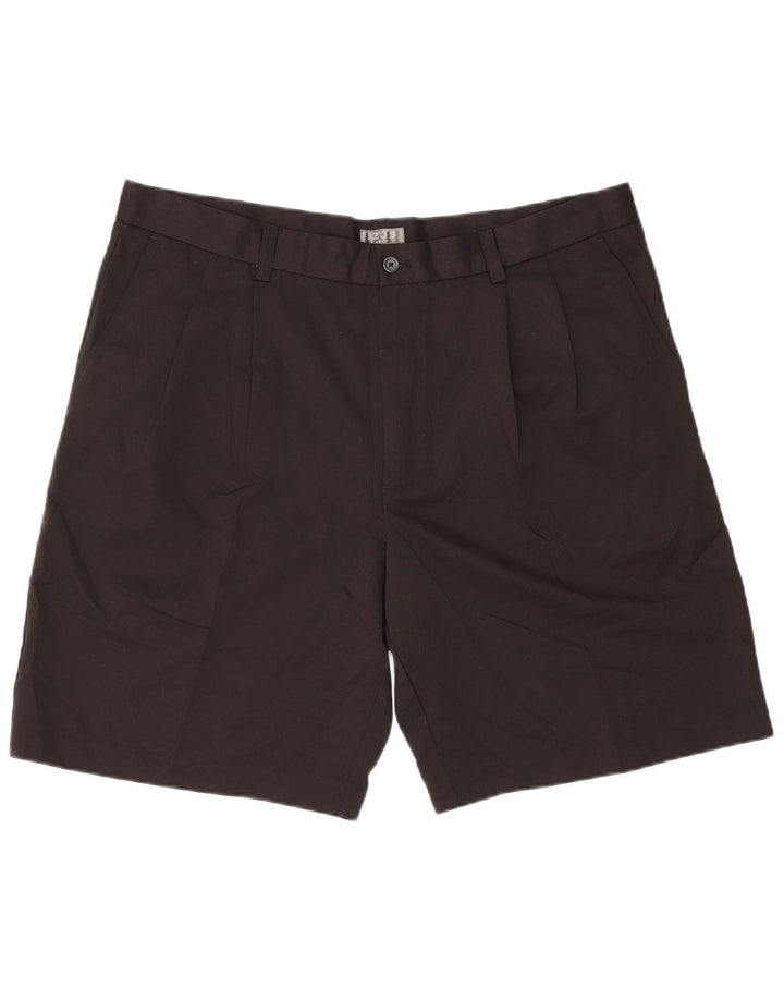 Izod muške kratke chino hlače za golf W40 XL crni poliester