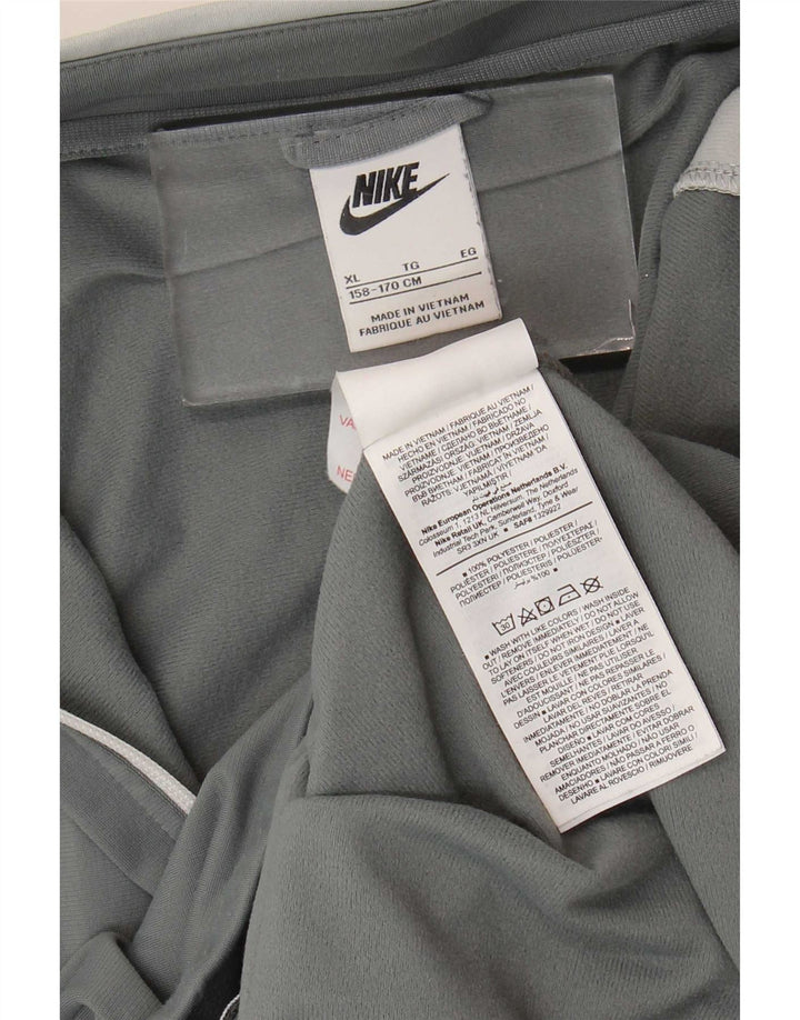Nike Boys Trenirka Gornja jakna 13-14 godina XL sivi poliester
