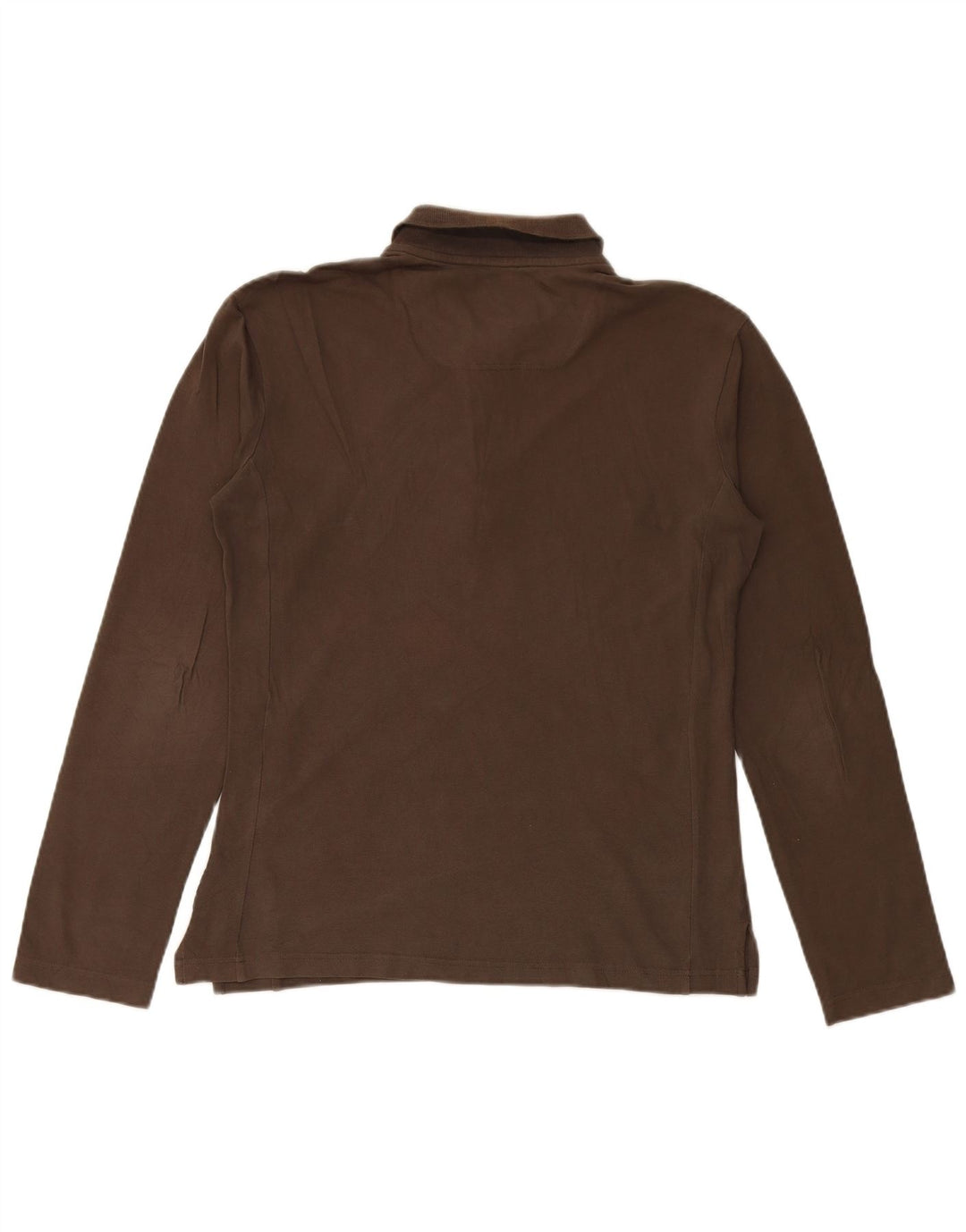 ARMANI JEANS Muška polo majica dugih rukava Srednje smeđi pamuk