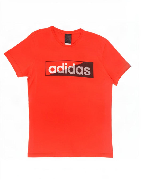 Adidas muška majica kratkih rukava s grafičkim motivima, mali crveni pamuk