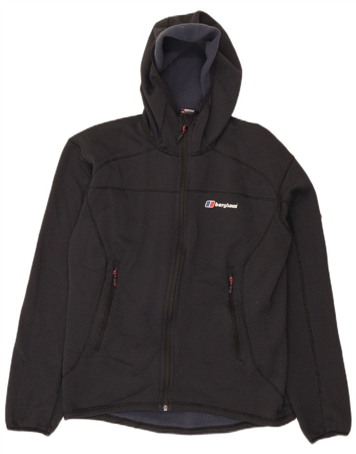 Berghaus muška jakna vjetrovka s kapuljačom UK 38 srednje tamnoplava poliester