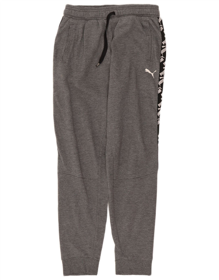PUMA Trenirka Hlače za djevojčice Joggers 14-15 Years Large Grey Colourblock