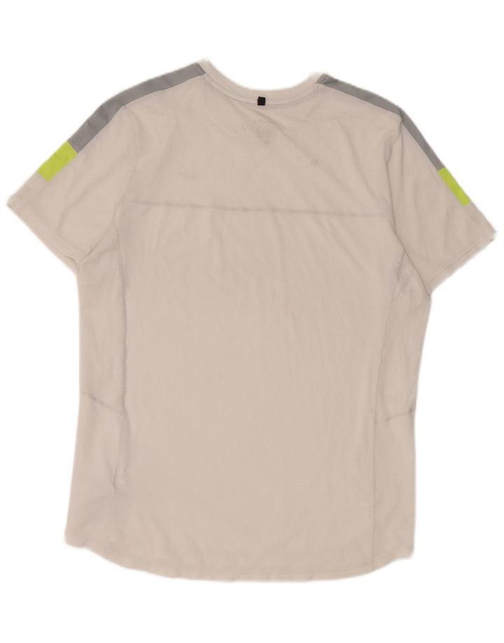 Nike Dri Fit T-Shirt Top srednje bijele boje od poliestera