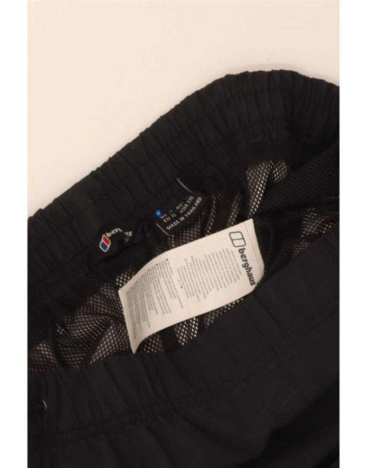 Berghaus dječačke vjetrovke za 15-16 godina crne poliamidne hlače