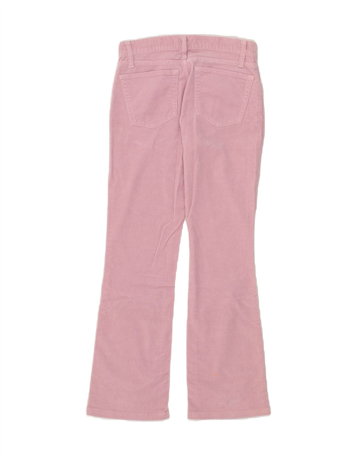 SISLEY Womens Bootcut Corduroy Trousers EU 38 Medium W27 L27 Pink Cotton Vintage Sisley and Second-Hand Sisley from Messina Hembry 