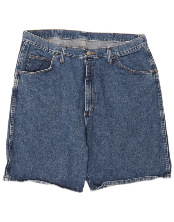 Wrangler muške traper kratke hlače W38 XL plavi pamuk