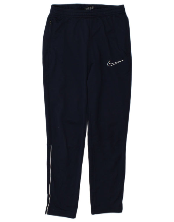 Nike Boys Dri Fit Hlače za trenirku 10-11 godina srednje tamnoplave poliesterske
