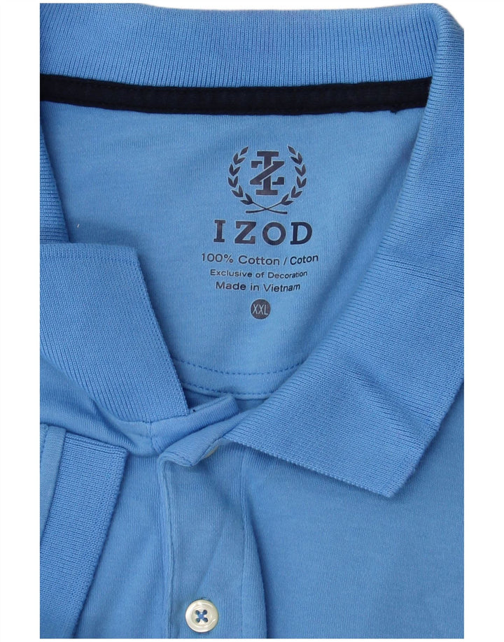 Izod muška polo majica 2XL plavi pamuk