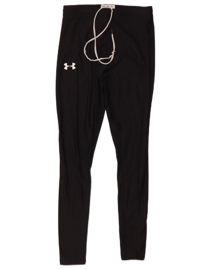 Male crne najlonske ženske tajice Under Armour