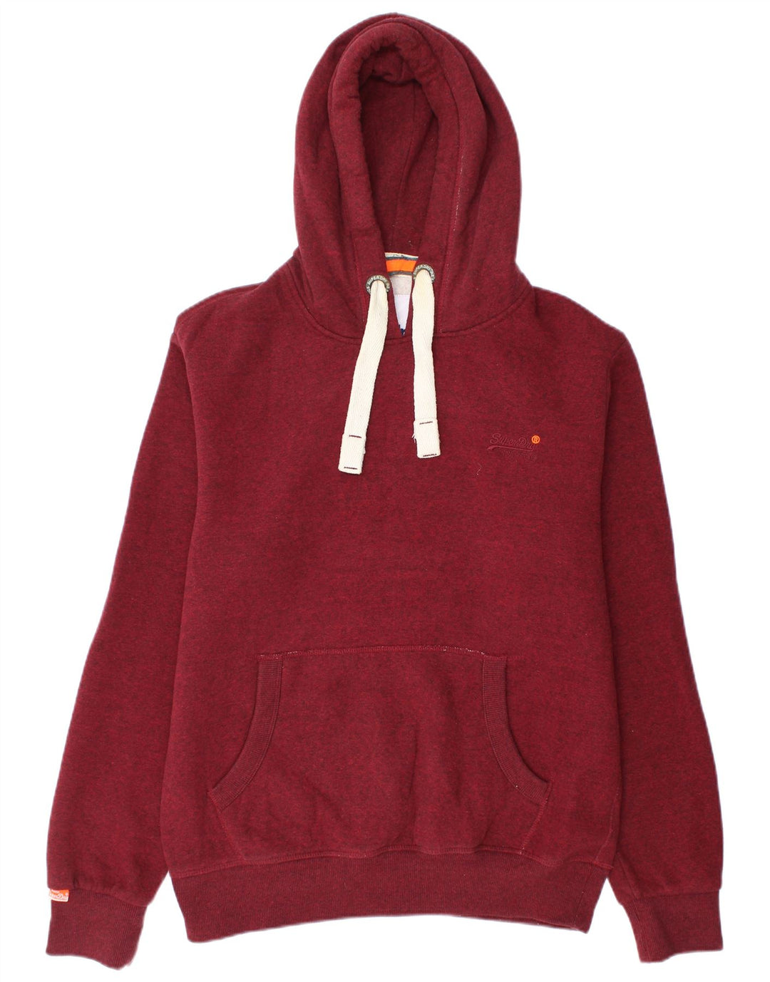 SUPERDRY Muška majica s kapuljačom XL, bordo pamuk