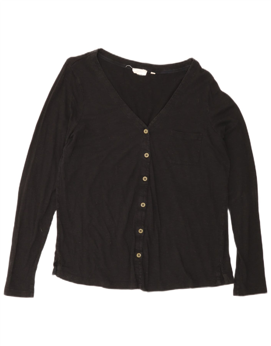 FAT FACE Ženska košulja bluza UK 16 Velika crna