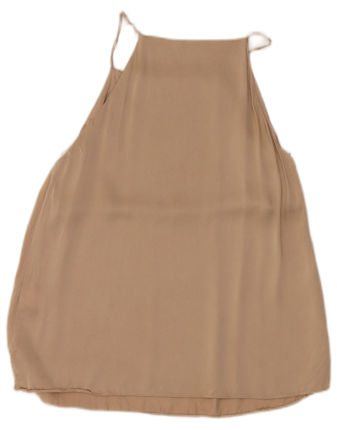 Zara ženski Cami Top UK 10 Small bež viskoza