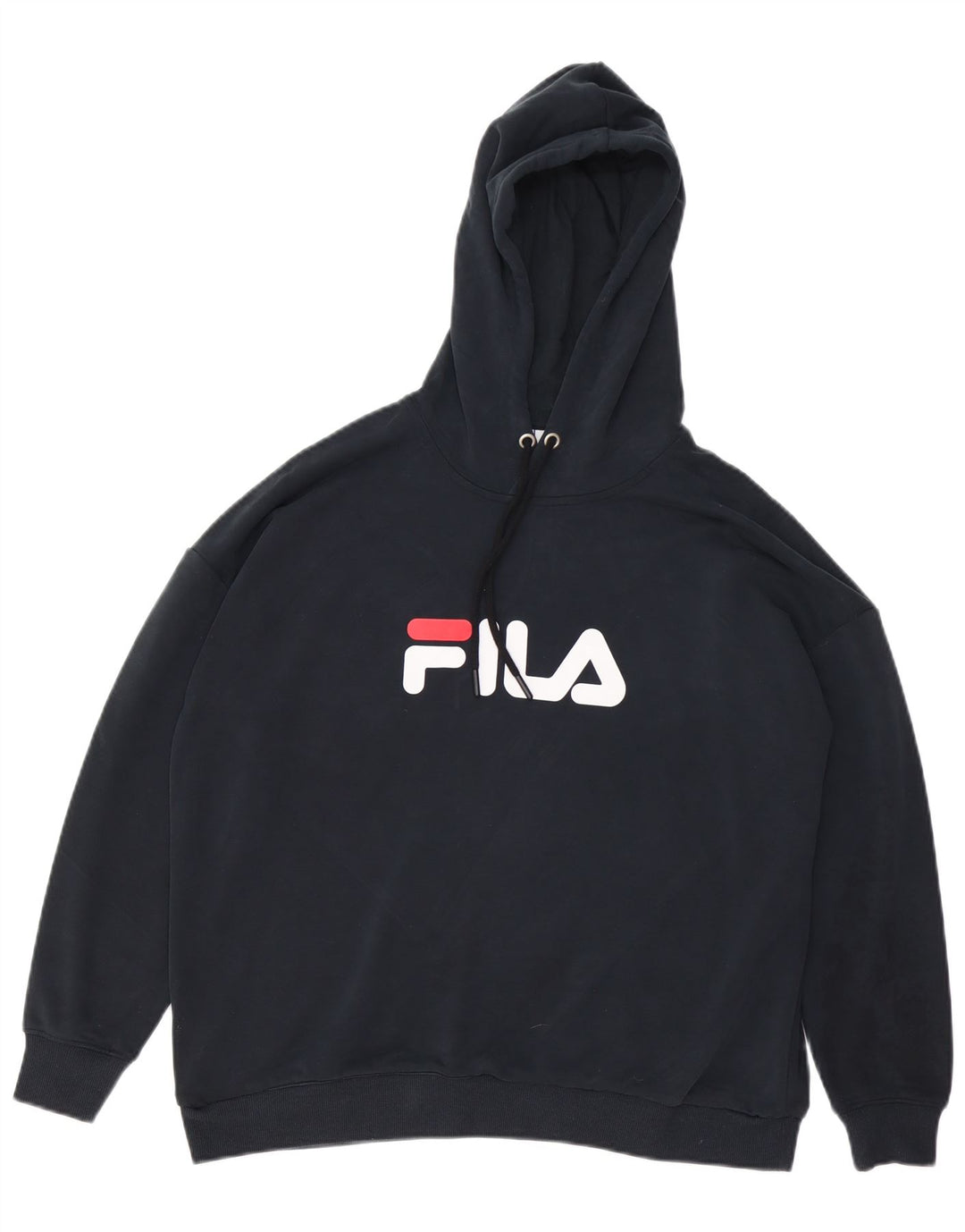 Fila muška majica s kapuljačom s kapuljačom, mala crna