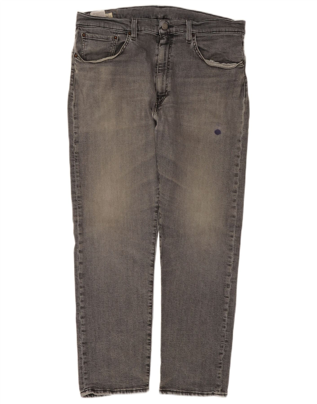 LEVI'S Muške 502 sužene traperice W36 L30 Sivi pamuk