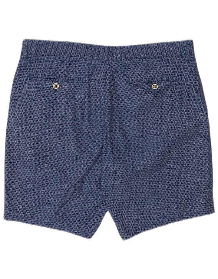 Massimo Dutti muške chino kratke hlače EU 44 Large W34 tamnoplave na točkice