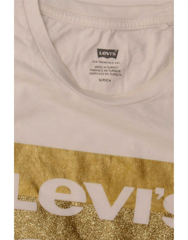 Levi's ženska majica kratkih rukava s grafičkim motivima UK 10 Small White
