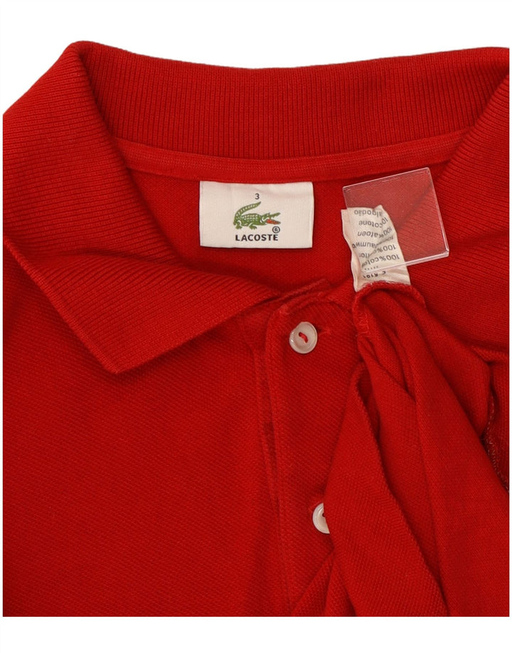 Lacoste muška polo majica veličine 3 mala crvena pamuk