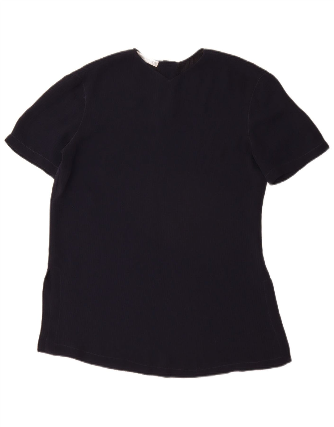 EMPORIO ARMANI Top ženske bluze UK 12 srednje tamnoplava