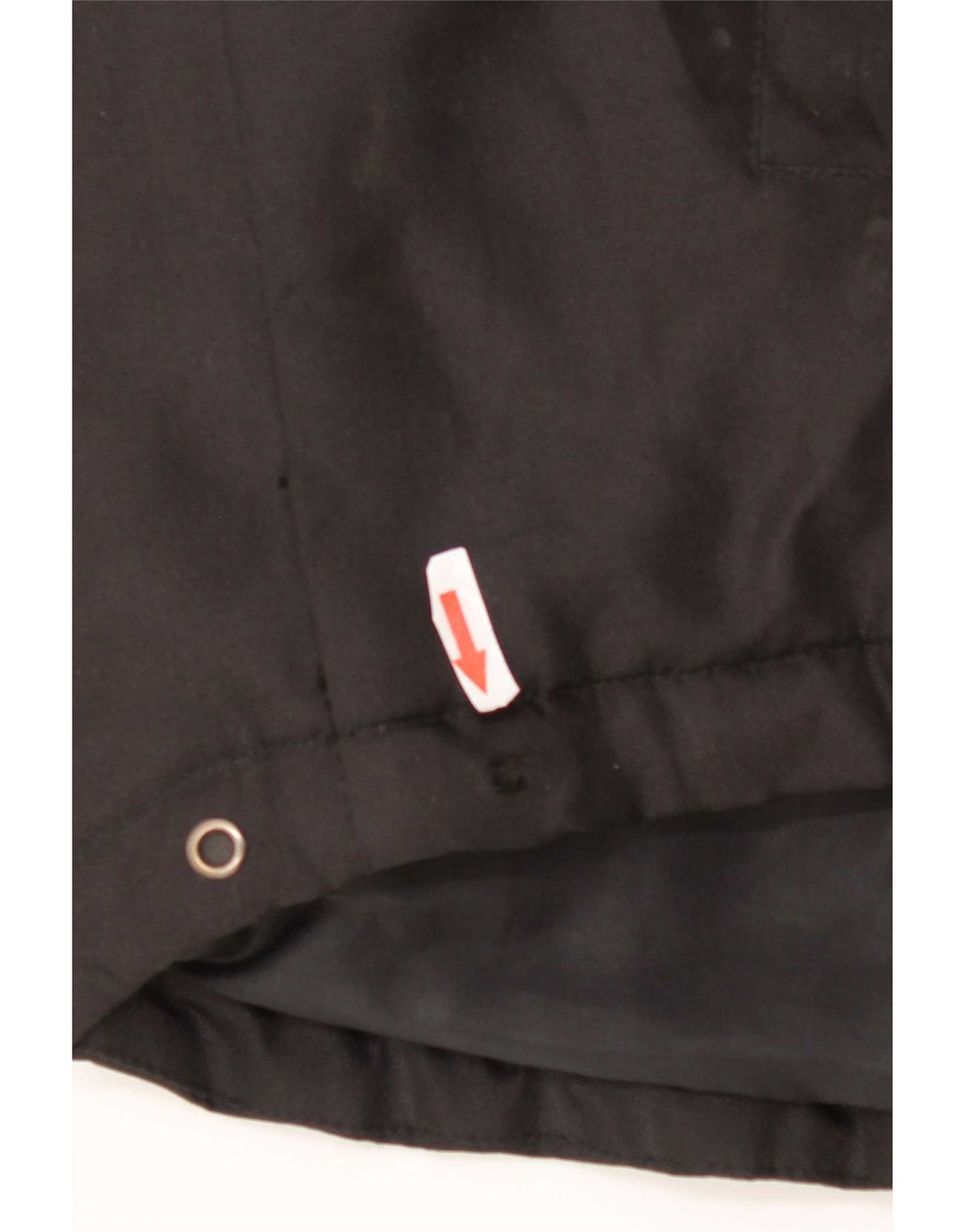 Kappa muška jakna vjetrovka UK 42 XL crni poliester