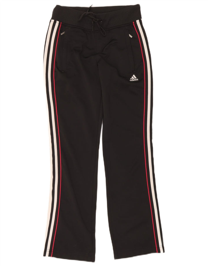 Adidas ženske hlače za trenirku UK 10 male crne poliesterske