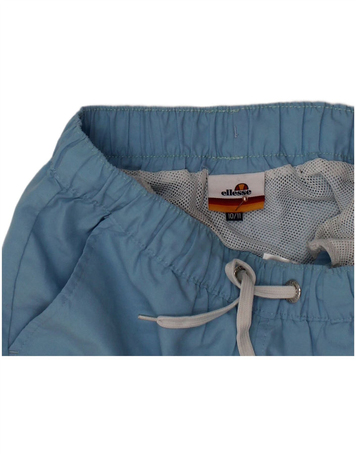 ELLESSE Kratke hlače za plivanje s grafičkim motivima 10-11 godina, plavi poliester