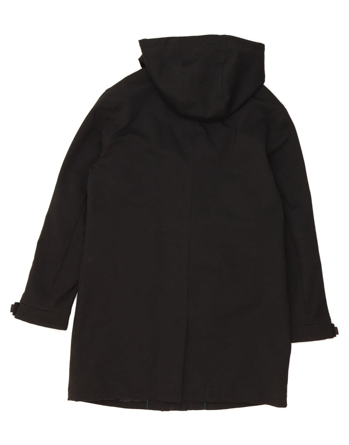 ZARA Womens Hooded Windbreaker Coat UK 18 XL Black Polyester Vintage Zara and Second-Hand Zara from Messina Hembry 