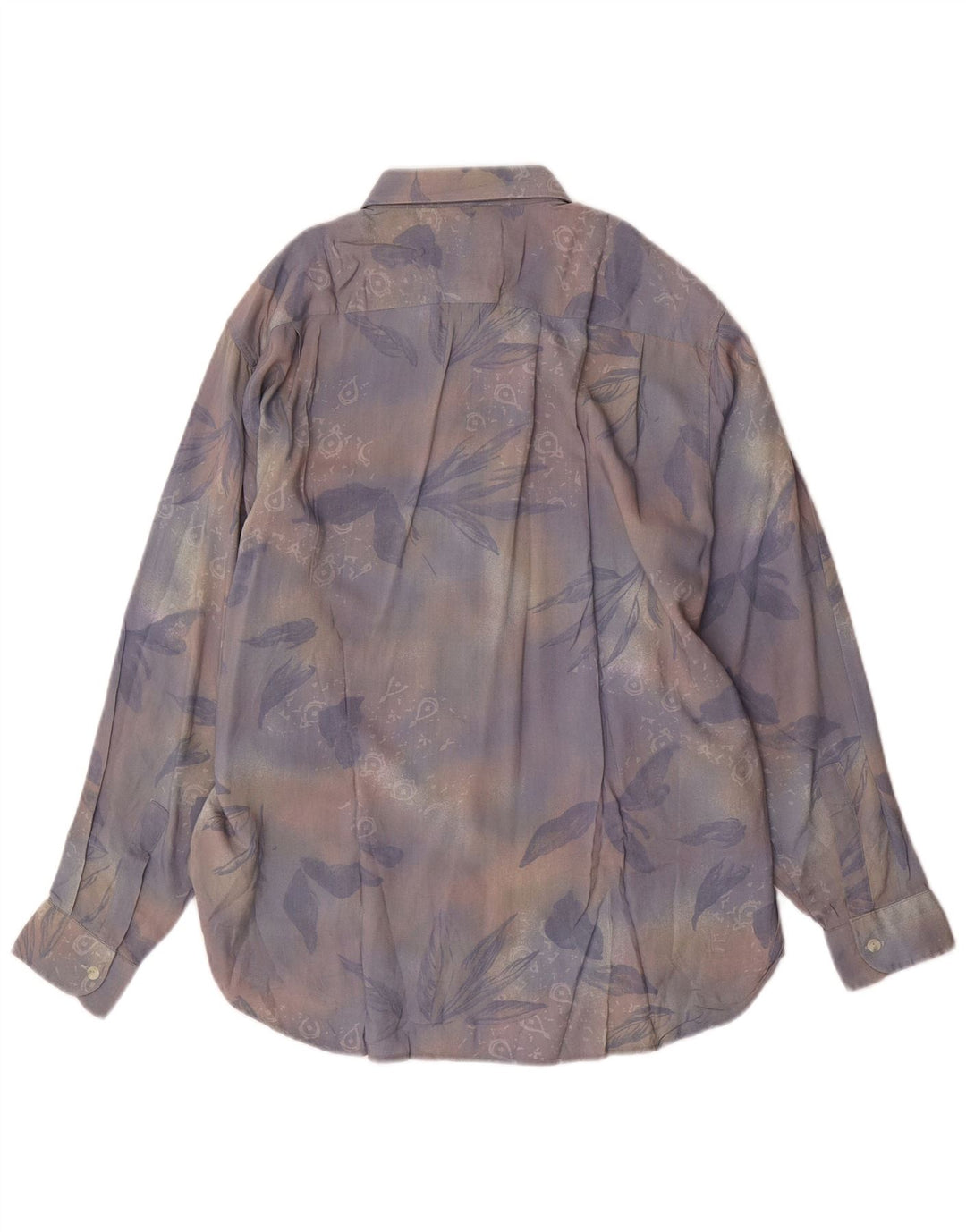 VINTAGE muška košulja velika raznobojna cvjetna viskoza