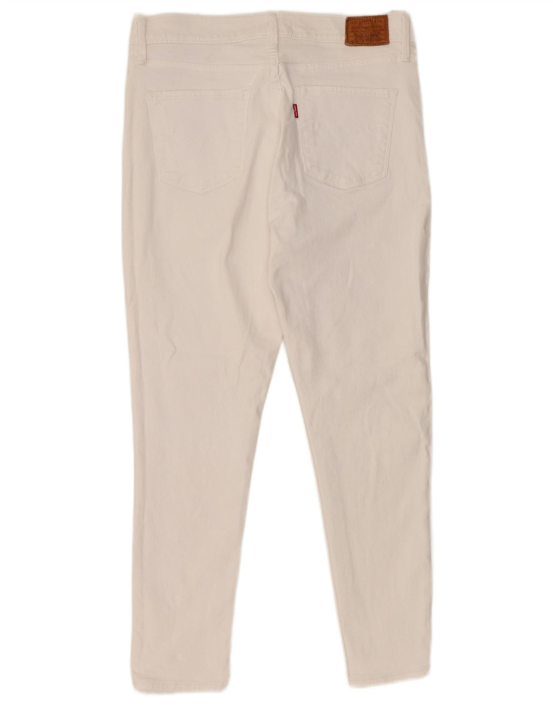 LEVI'S Ženske 311 uske traperice W29 L26 Bijeli pamuk