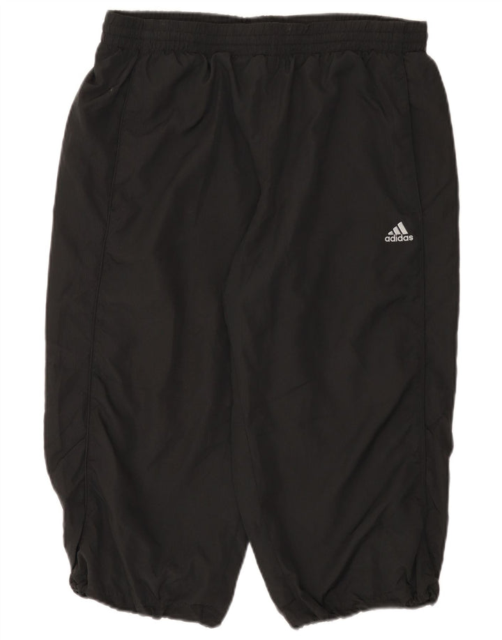 Adidas muške trenirke Clima 365 Capri Srednje crne poliesterske hlače