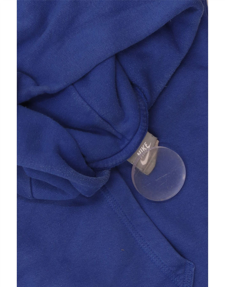 NIKE muška majica s kapuljačom s zračnim grafikama srednje plavi pamuk