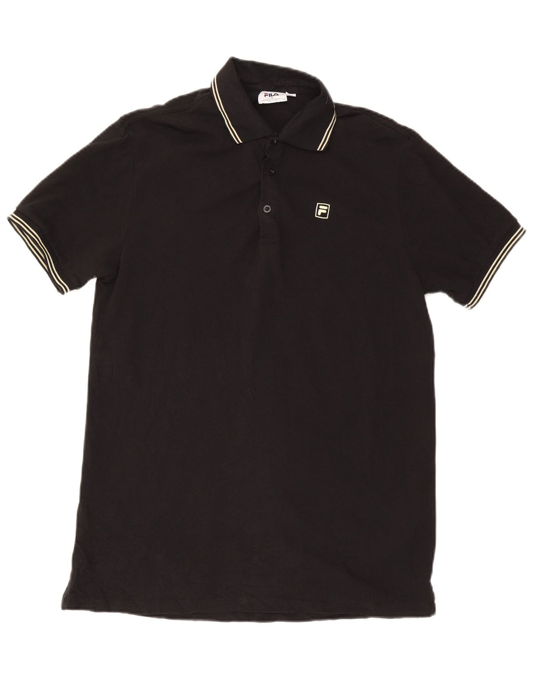 Fila muška polo majica mala crna pamučna