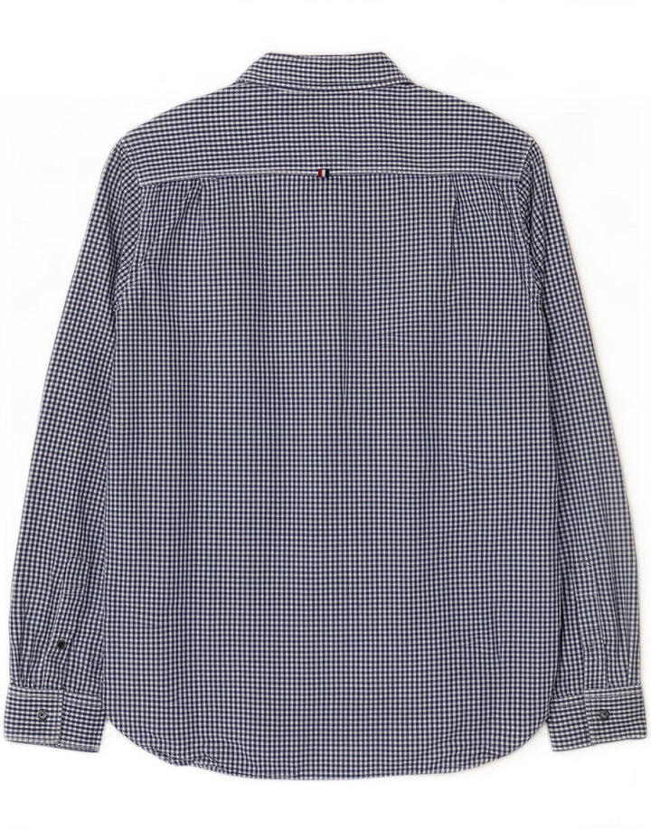 Superdry muška košulja velika tamnoplava gingham pamuk